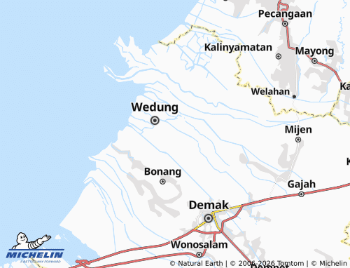 Carte MICHELIN Ngawen - ViaMichelin
