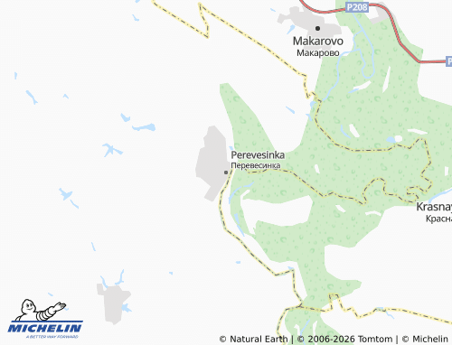 MICHELIN-Landkarte Perevesinka - ViaMichelin