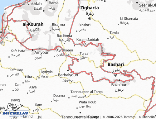 MICHELIN-Landkarte Turza - ViaMichelin