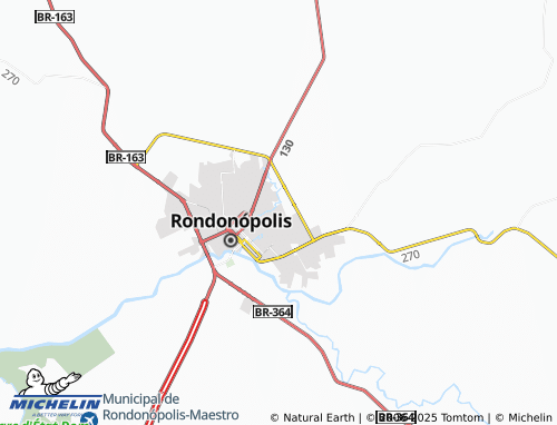 MICHELIN Jardim Participação map - ViaMichelin