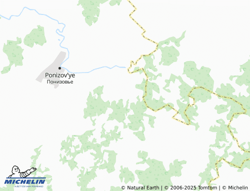 MICHELIN Trubilovo map - ViaMichelin