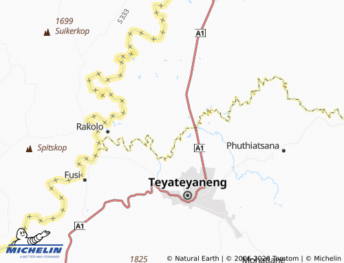 MICHELIN Ha Mokati map - ViaMichelin