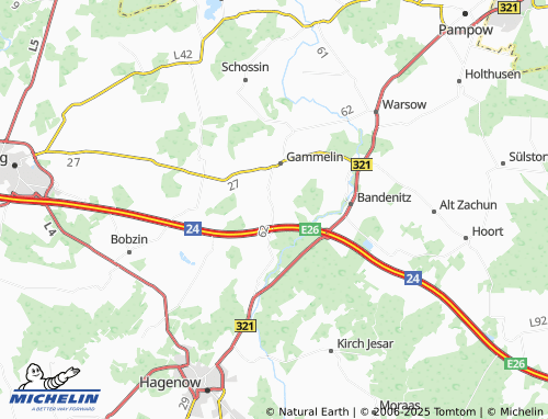 Mapa MICHELIN Bakendorf - ViaMichelin
