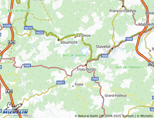 Mapa MICHELIN Brume - ViaMichelin
