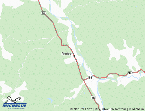 Carte MICHELIN Chonteco - ViaMichelin