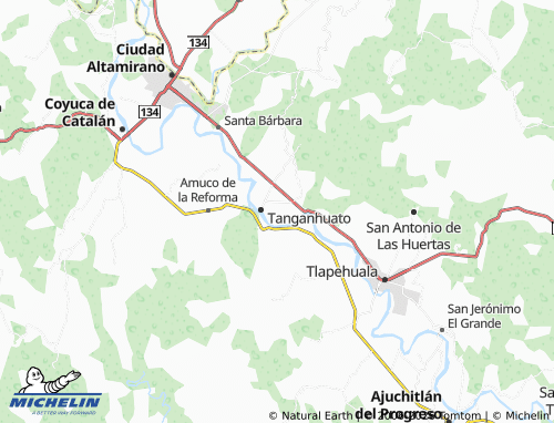 Mapa MICHELIN Sinahua - ViaMichelin
