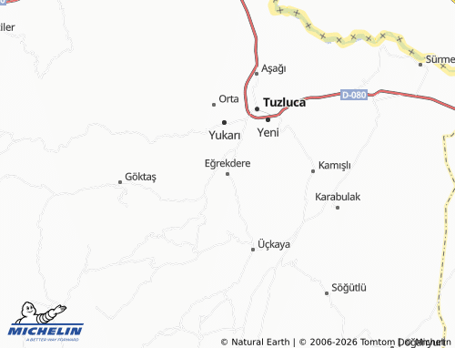 MICHELIN Eğrekdere map - ViaMichelin