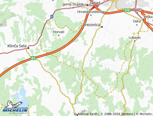 Mapa MICHELIN Pandaki - ViaMichelin