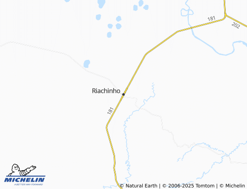 MICHELIN-Landkarte Riachinho - ViaMichelin
