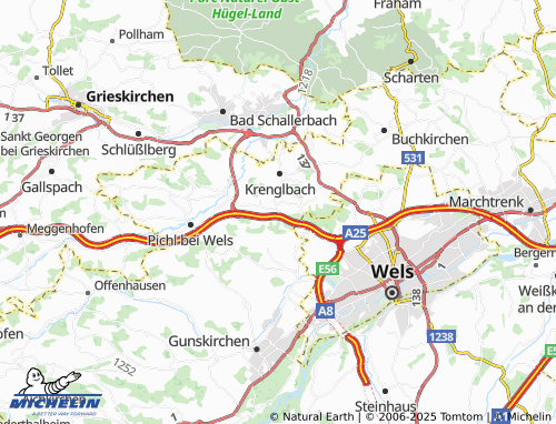 Mappa MICHELIN Oberham - ViaMichelin