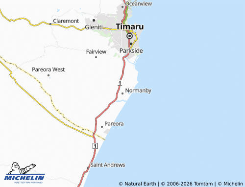 Mapa MICHELIN Normanby - ViaMichelin
