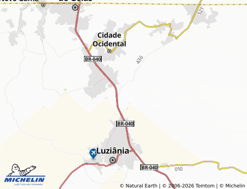 Carte MICHELIN Cidade Osfaya - ViaMichelin