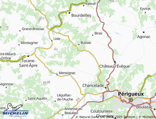Mapa MICHELIN Crébantiéras - ViaMichelin
