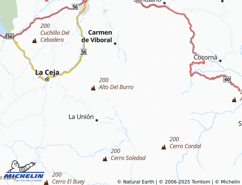 MICHELIN La Madera map - ViaMichelin