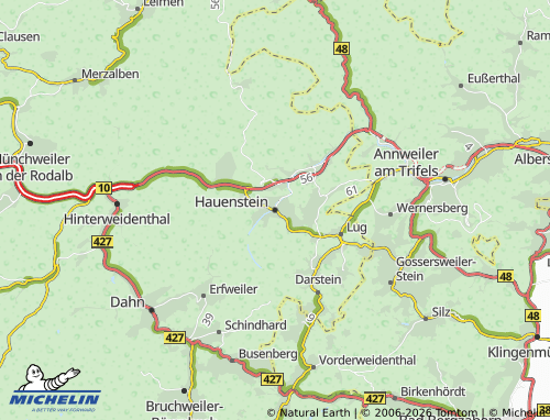 MICHELIN Hauenstein map - ViaMichelin