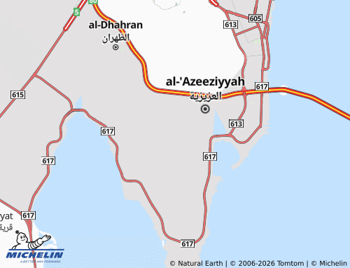 MICHELIN-Landkarte al-Maha - ViaMichelin