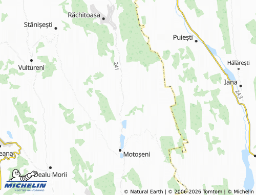 Mappa MICHELIN Burdusaci - ViaMichelin