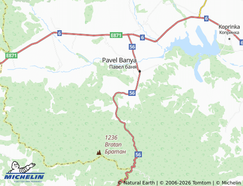 Mapa MICHELIN Turiya - ViaMichelin