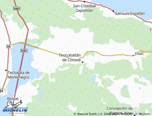 Mapa MICHELIN El Gavilán - ViaMichelin