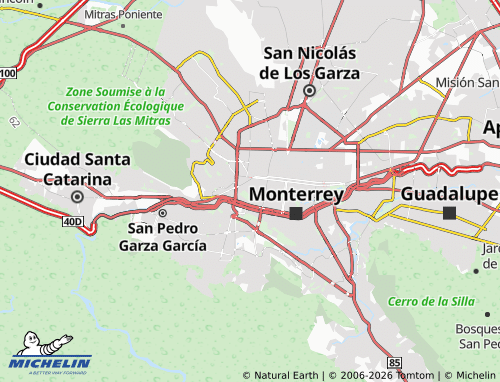 Mappa MICHELIN Deportivo Obispado - ViaMichelin