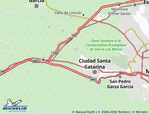 Mappa MICHELIN Hacienda El Palmar - ViaMichelin