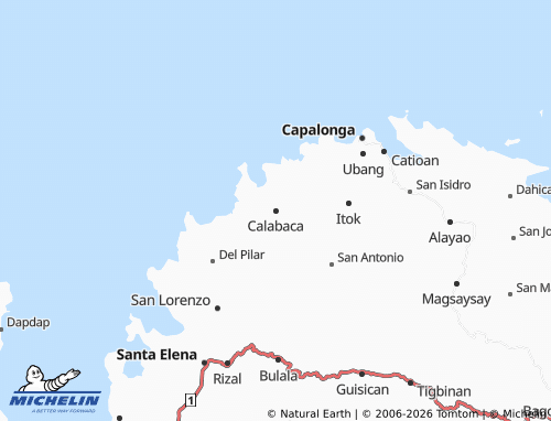MICHELIN Calabaca map - ViaMichelin