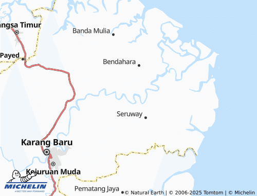 MICHELIN Tumpok Teungah map - ViaMichelin