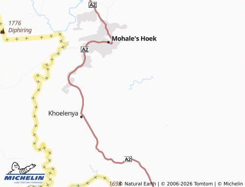 MICHELIN-Landkarte Sekolong - ViaMichelin