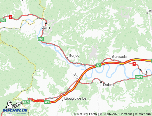 Mappa MICHELIN Tătărăști - ViaMichelin