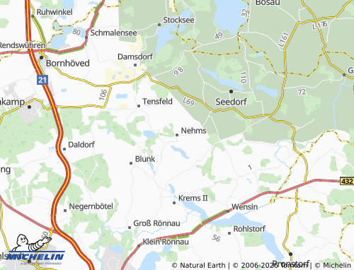 Mappa MICHELIN Nehms - ViaMichelin