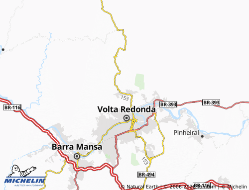 Mapa MICHELIN Santa Rita do Zarur - ViaMichelin