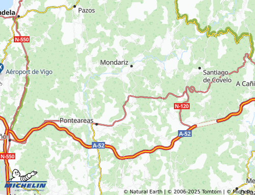 MICHELIN-Landkarte Vilasobroso (San Martiño) - ViaMichelin