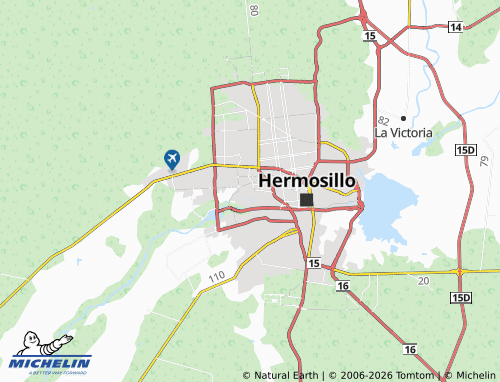 MICHELIN Casa Grande map - ViaMichelin