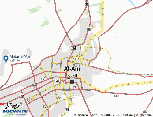 MICHELIN Ndood Jham map - ViaMichelin