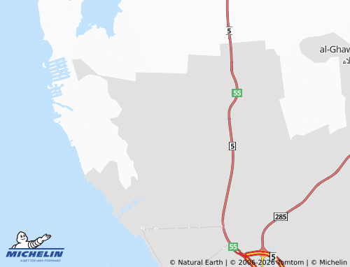 MICHELIN-Landkarte al-Najmah - ViaMichelin