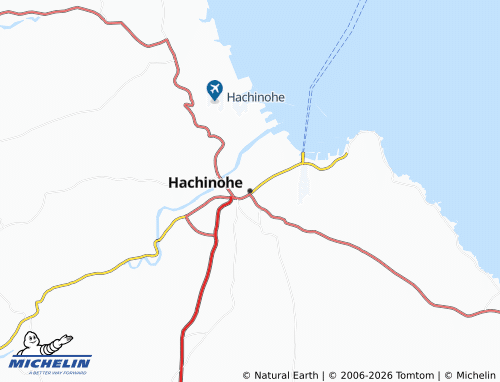 Mappa MICHELIN Hachinohe - ViaMichelin