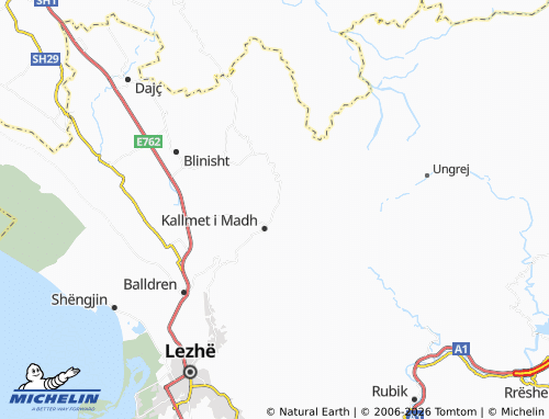 Mapa MICHELIN Kallmet i Vogël - ViaMichelin