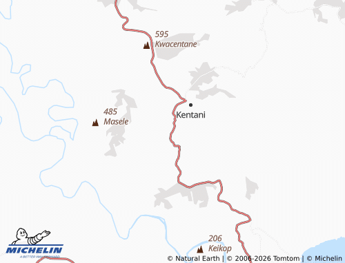 MICHELIN-Landkarte KwaNxokwana - ViaMichelin