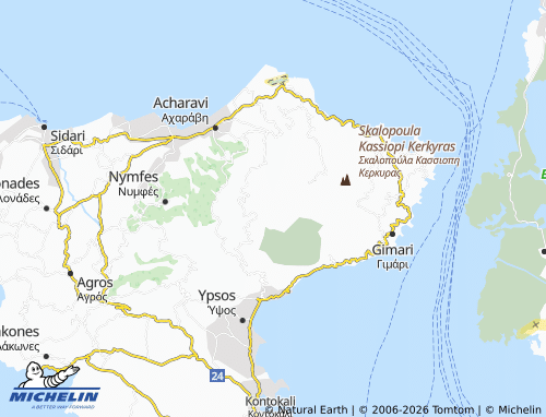 MICHELIN Perama map - ViaMichelin