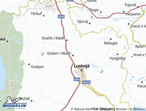 Mapa MICHELIN Golem i Madh - ViaMichelin