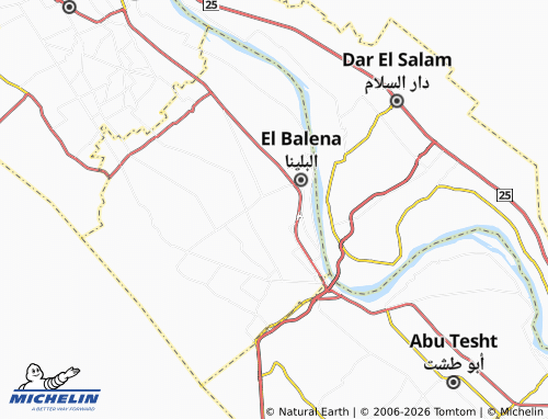 Mappa MICHELIN al-'Islah - ViaMichelin