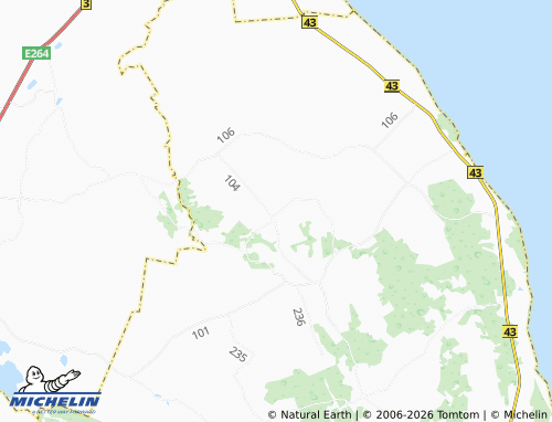 Mapa MICHELIN Metsanurga - ViaMichelin