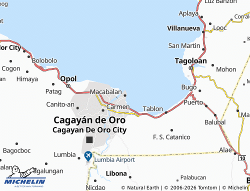 MICHELIN Macabalan map - ViaMichelin