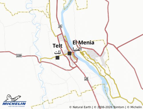 MICHELIN Qesm 3rd map - ViaMichelin