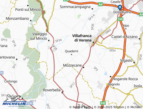 MICHELIN-Landkarte Quaderni - ViaMichelin