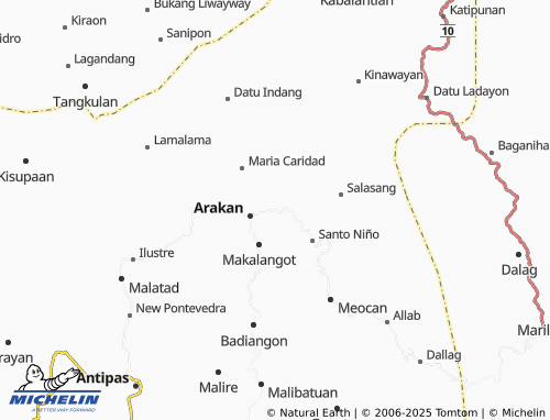 MICHELIN Greenfield map - ViaMichelin