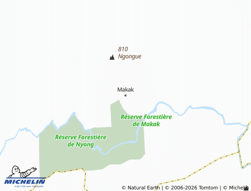 Mappa MICHELIN Makak - ViaMichelin