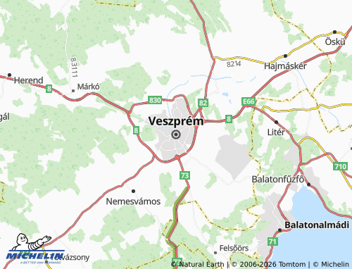 MICHELIN-Landkarte Wesprim - ViaMichelin