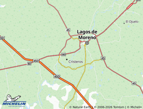 Mapa MICHELIN La Esmeralda - ViaMichelin