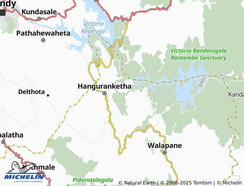 MICHELIN-Landkarte Udawatta East - ViaMichelin